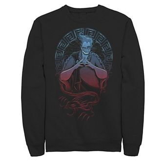 Disney's Hercules Hades Men's Geometric Framed Portrait Sweatshirt