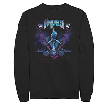 Disney's Hercules Hades Men's Rock N Roll Style Portrait Sweatshirt