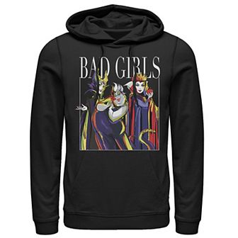 Disney Villains Men's Bad Girls Group Shot Painted Hoodie