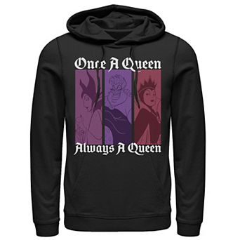 Disney Villains Men's Once A Queen Always A Queen Hoodie