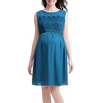 Maternity Pokkori Lace Skater Dress