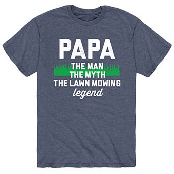 Men's Papa Lawn Mowing Legend Tee