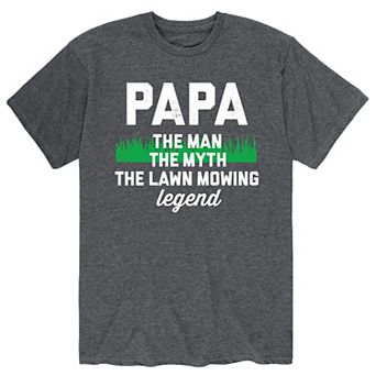 Men's Papa Lawn Mowing Legend Tee
