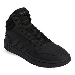 Men's black best sale adidas shoes