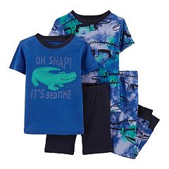 Details about   Carter's Boy's Pajama Crocodile Dinosaur Shark 2-Piece set Size 2T 4T & 7 