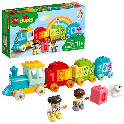 Детские конструкторы LEGO DUPLO My First Number Train - Learn To Count 10954 Building Toy (23 Pieces)