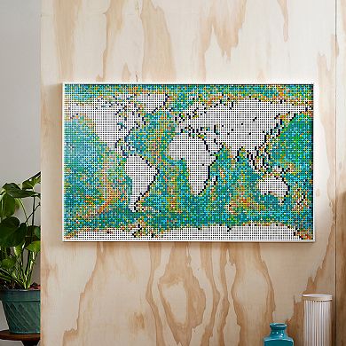 31203 world map 11695 pieces