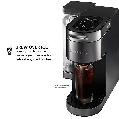 Keurig K-Supreme Plus SMART Single-Serve Coffee Maker with WiFi Compatibility and 5 Brew Sizes – Black