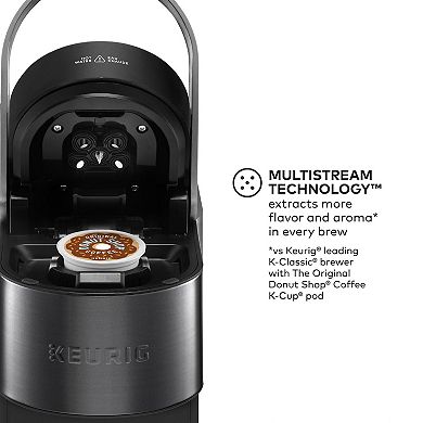 Keurig K-Supreme Plus SMART Single-Serve Coffee Maker with WiFi Compatibility and 5 Brew Sizes – Black