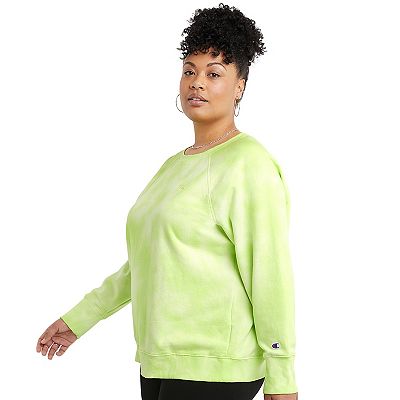 Women s Champion Crush Dye Fleece Sweatshirt