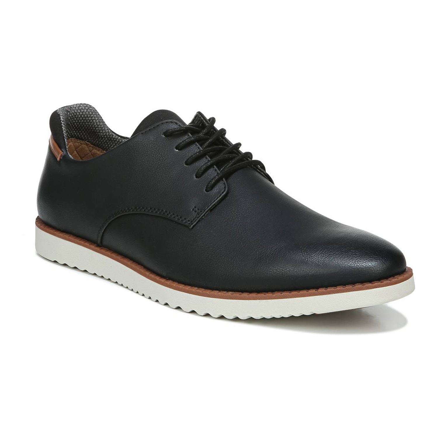 Dr. Scholl's Oxford Sync Cap Toe Para Hombre, Marrón (Brown Smooth), 42