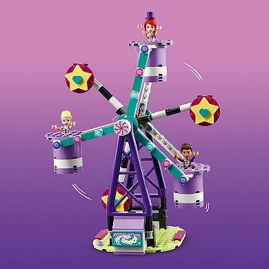 LEGO Friends Magical Funfair Ferris Wheel and Slide 41689 Building Kit (545 Pieces)