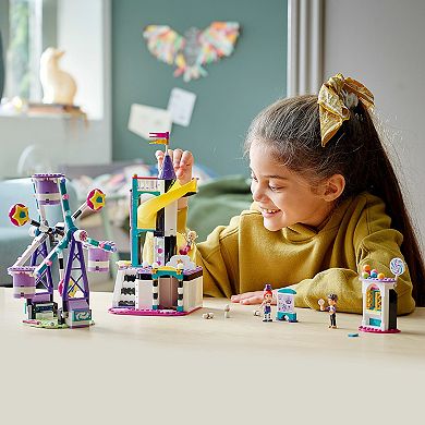 LEGO Friends Magical Funfair Ferris Wheel and Slide 41689 Building Kit (545 Pieces)