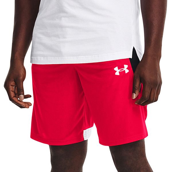 Under armour hot sale red shorts