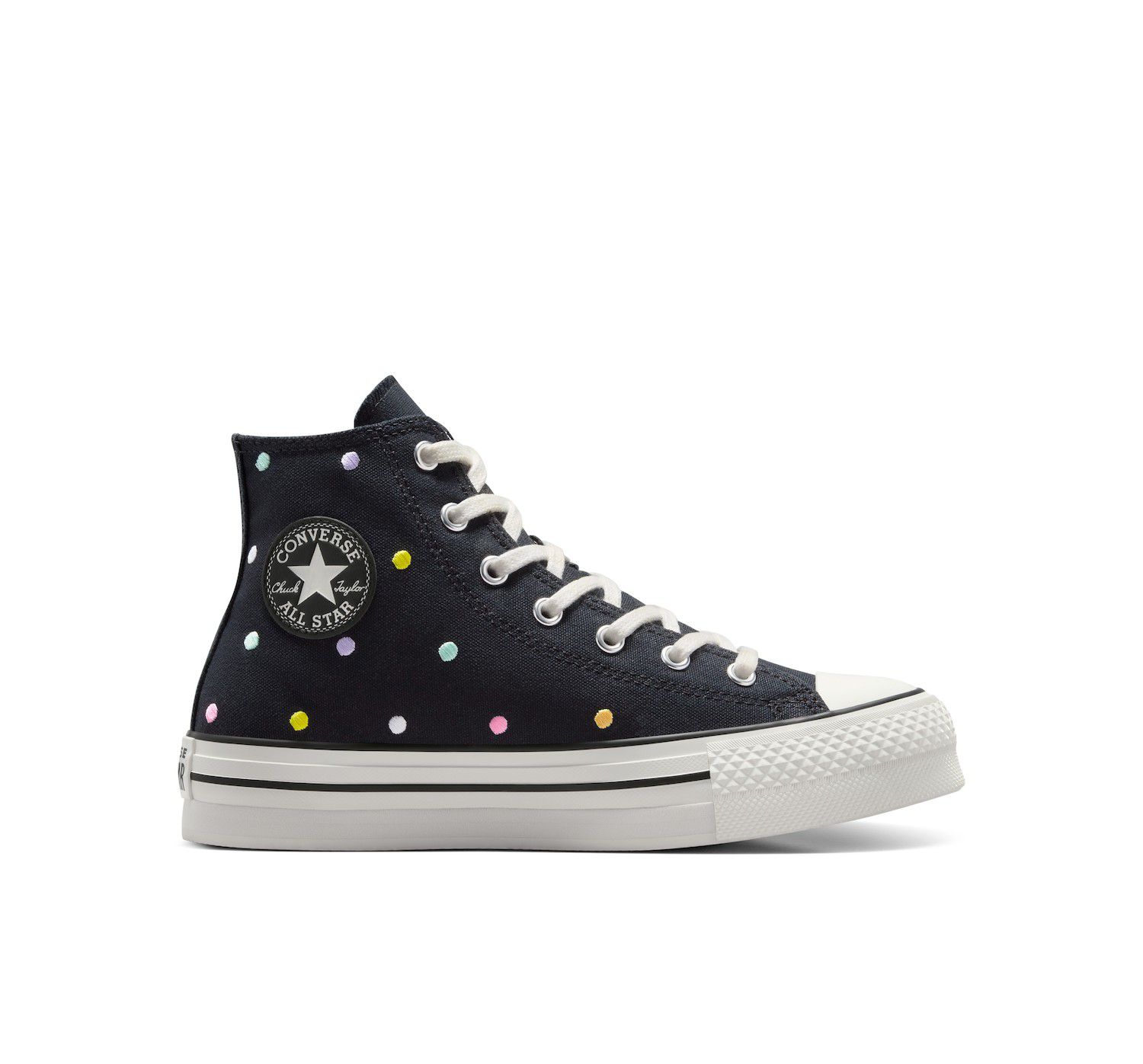 Size 5 black high top outlet converse