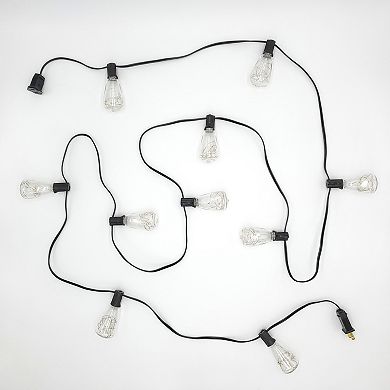 LumaBase Electric Soft White Edison Bulb Fairy String Lights