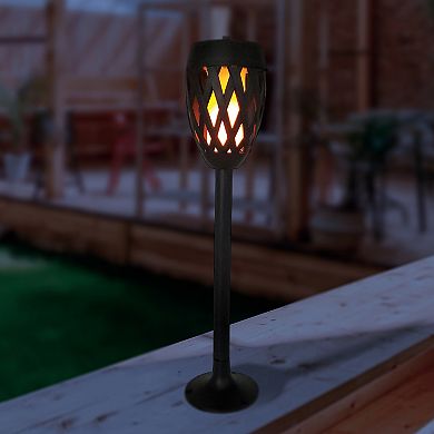 Solar Flame Effect LED Mini Torch