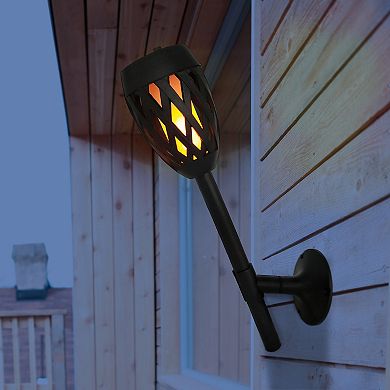 Solar Flame Effect LED Mini Torch