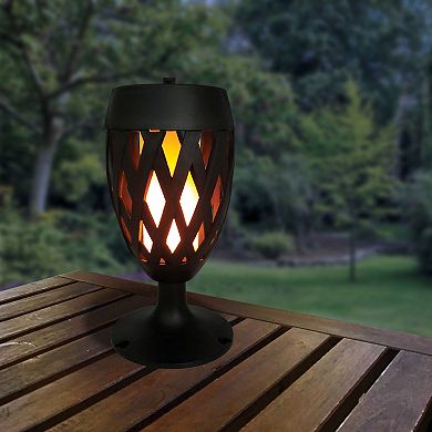 Solar Flame Effect LED Mini Torch