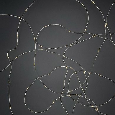 Solar Soft White LED Fairy String Lights