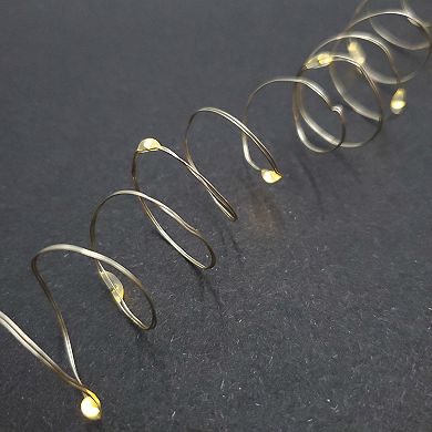 Solar Soft White LED Fairy String Lights