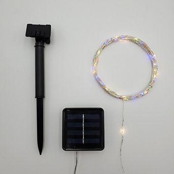 Solar Multicolor LED Fairy String Lights