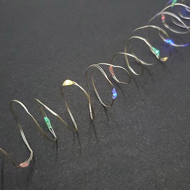 Solar Multicolor LED Fairy String Lights