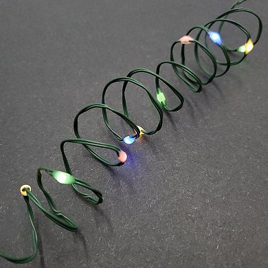 Solar Multicolor LED PVC Coated Fairy String Lights
