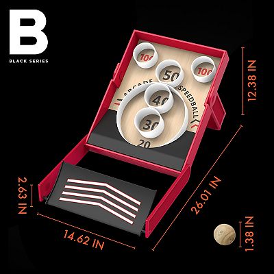 Black Series Collapsible Retro-Style Speedball Game