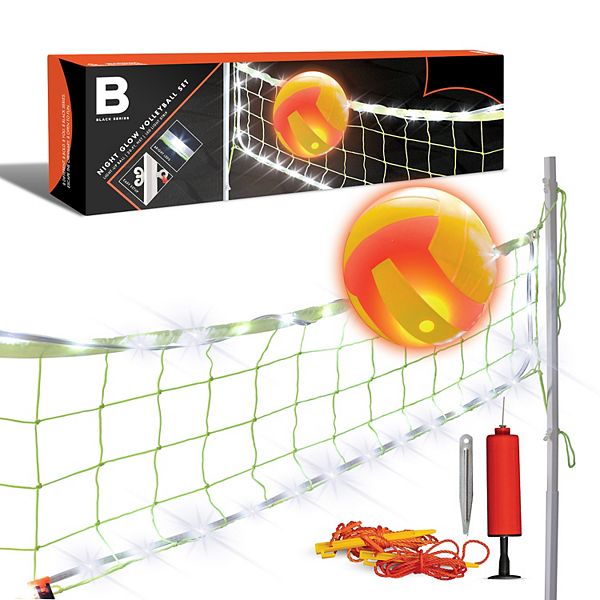 Black Series Night Glow Volleyball Set