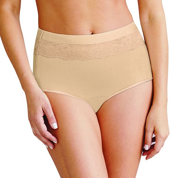 Women's Bali® Beautifully Confident Brief with Leak Protection