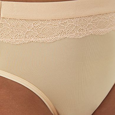 Bali® Beautifully Confident Hi-Cut Panty with Leak Protection Liner DFLLH1