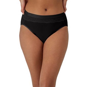 Bali® Beautifully Confident Hi-Cut Panty with Leak Protection Liner DFLLH1