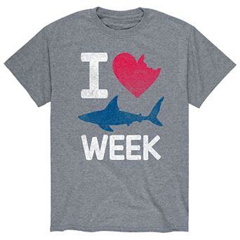 Men's I Heart Shark Week Tee