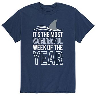 Men's Shark Week The Most Wonderful Week Tee