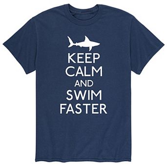 Men's Swim Faster Tee