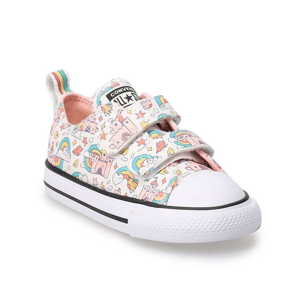 Converse Chuck Taylor All Star Rainbow Castles 2V Baby Toddler Sneakers