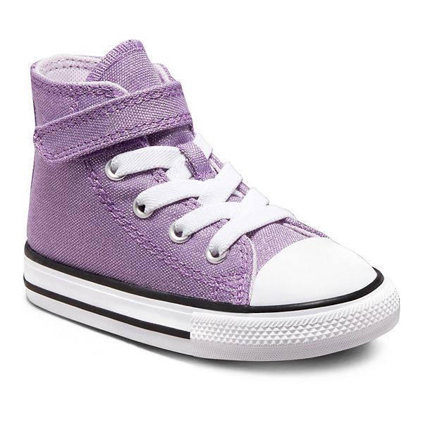 Purple toddler store converse shoes