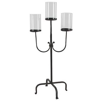 Stella & Eve Rustic Candelabra Floor Decor