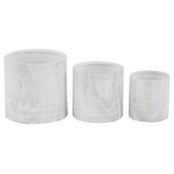 Stella & Eve Porcelain Planter 3 pc Set