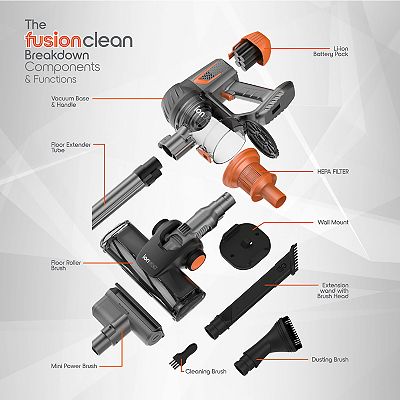 Fusion Clean cordless store vacuum