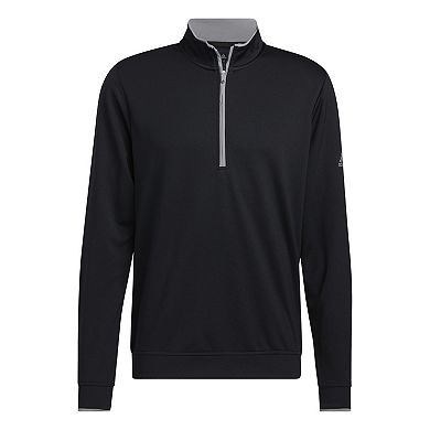 Men's adidas Regular-Fit Performance Quarter-Zip Golf Pullover Top