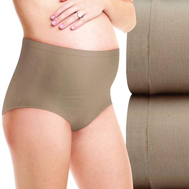 Cheap High Waist Ice Silk Seamless Underwear Women's Belly Hip