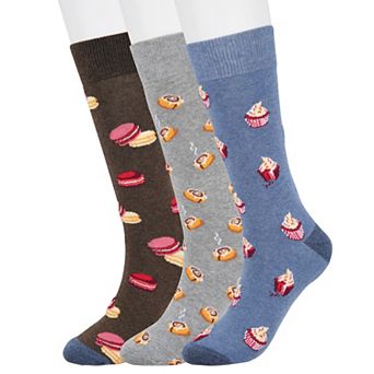 Men's Sonoma Goods For Life® 3-pack Mixed Novelty Socks