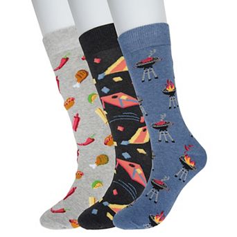 Men's Sonoma Goods For Life® 3-pack Mixed Novelty Socks