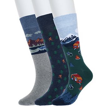 Men's Sonoma Goods For Life® 3-pack Mixed Novelty Socks