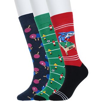 Men's Sonoma Goods For Life® 3-pack Mixed Novelty Socks