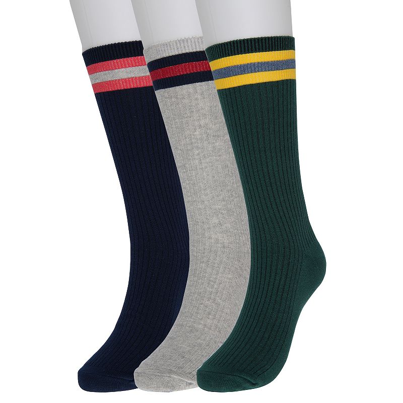 Mens Sonoma Goods For Life 3-pack Casual Active Socks, Size: 7-12, Athleti