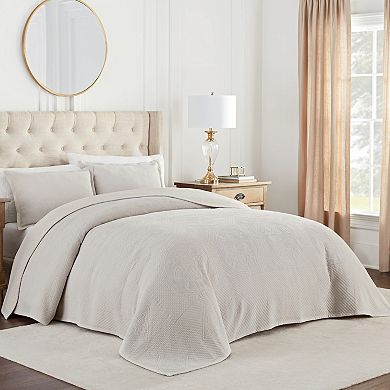 Waverly Matelasse Cotton Oversized Bedspread Set
