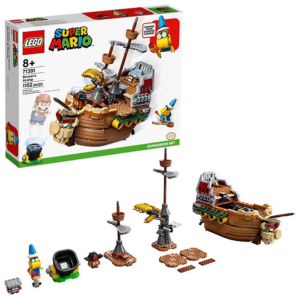 LEGO Super Mario Bowser s Airship Expansion Set 71391 Building Kit 1 152 Pieces